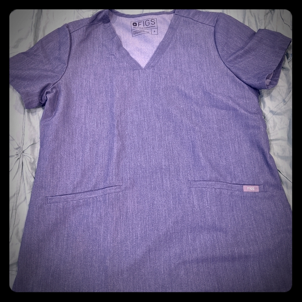 LIMITED EDITION COLOR Figs scrub top